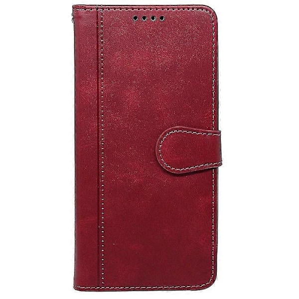 Telefoncover til HMD Pulse Læderetuier Red
