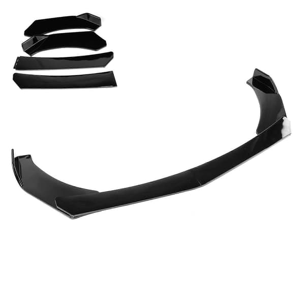 4 st Universal Front Bumper Splitter Läpp Nedre Hak Diffuser Spoiler Deflektor Body Kit