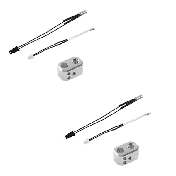 För Prusa MK4 24V 40W Värmare Termometer Linje och Värmeblocksats för 3D-skrivare Extruderdelar