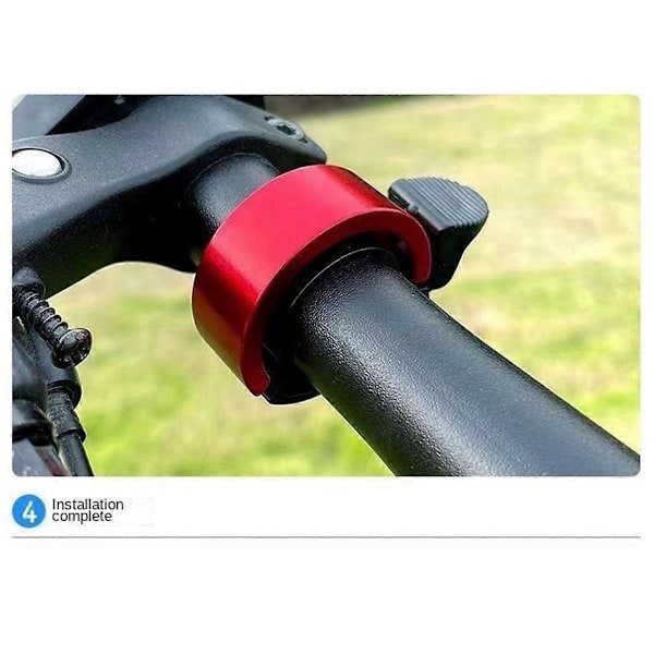Cykelklocka Super Ring Horn Universal Stealth Horn Ridutrustning Tillbehör Blå