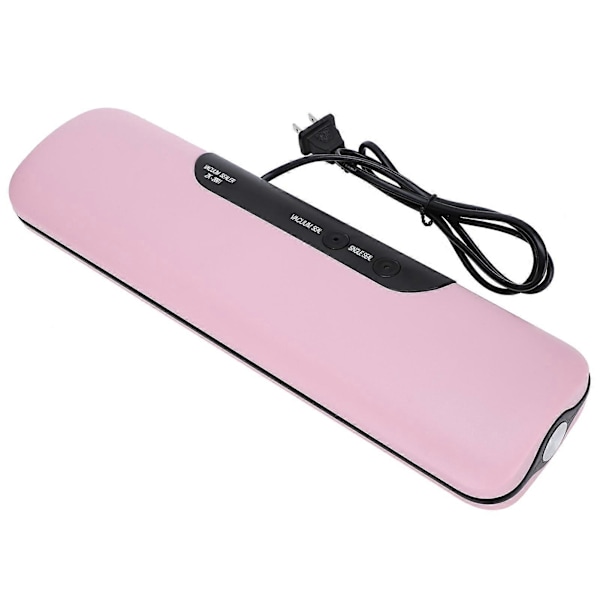 100W Vakuumförpackare Portabel 60KPA Sug Vakuum Matförvaringsmaskin Rosa