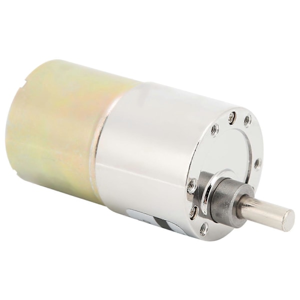 Reduksjonsmotor Mikro Hastighetsjusterbar CW/CCW DC12V for CNC Maskinverktøy XD-37GB520 150rpm/min