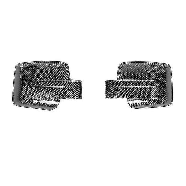 Nye Tesin-afdækninger til Dodge Nitro bildør, dækningsmærkater, trim til Dodge Nitro 2007-2012, udvendigt tilbehør Carbon Mirror Cover