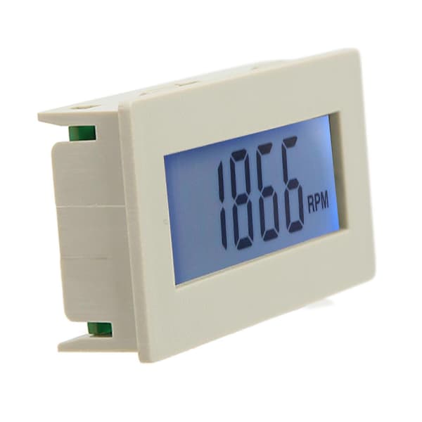 Motor Tachometer 10 til 9999 LCD Display Præcis Måling RPM Tachometer med Hall Sensor DC8?24V