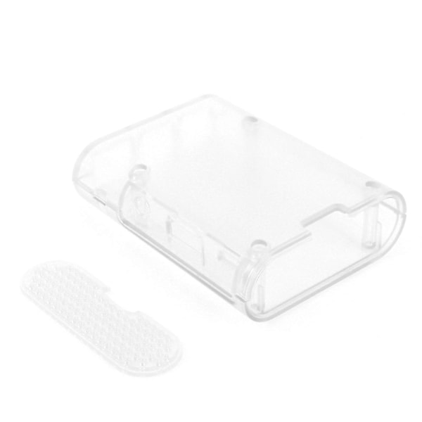 ABS Skyddsfodral Frostat Transparent Skal Komponent för Raspberry Pi 3B 3B+