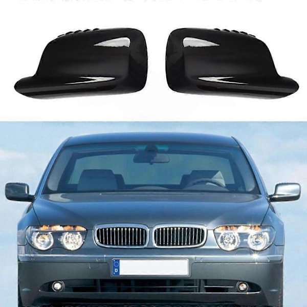 Sidospegelkåpa för - 7-serien E46 E65 E66 2001 - 2005 2006 2007 2008 Sidodörr Backspegel Kåpor