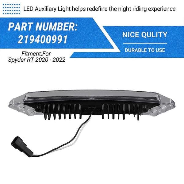 219400991 Motorcykel ATV UTV LED Ekstra Lys Kørelys til Spyder RT 2020-2022 ATV Forlygte