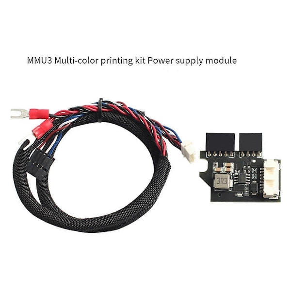 För Prusa MMU3 PD Board Kit Multi Materials MMU3 Uppgraderingskit med Kablar för Prusa MK3S MMU3 3D-skrivartillbehör