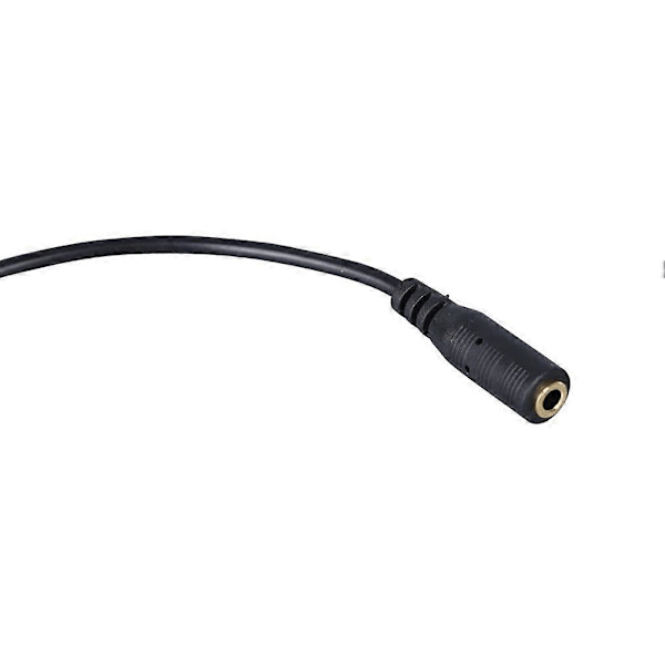 30 cm 3,5 mm smartphone-headset til RJ9-stik konverteradapterkabel til telefon