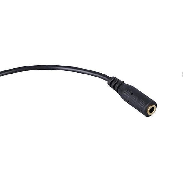 30 cm 3,5 mm smarttelefonheadset til RJ9-pluggkonverteradapterkabel for telefon