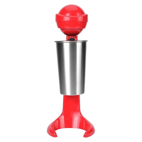 Dobbelthodet Elektrisk Milkshake Maskin Kaffedrikk Mikser Melkeblender for Hjemmebar EU Plugg 220V