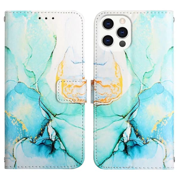 Marmorikuvioinen suojakotelo iPhone 13 Pro Max -puhelimelle LS003