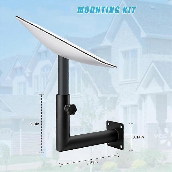 For Star Link-feste, kort veggfeste, for Star Link monteringssett for Star Link Internett-kit satellitt