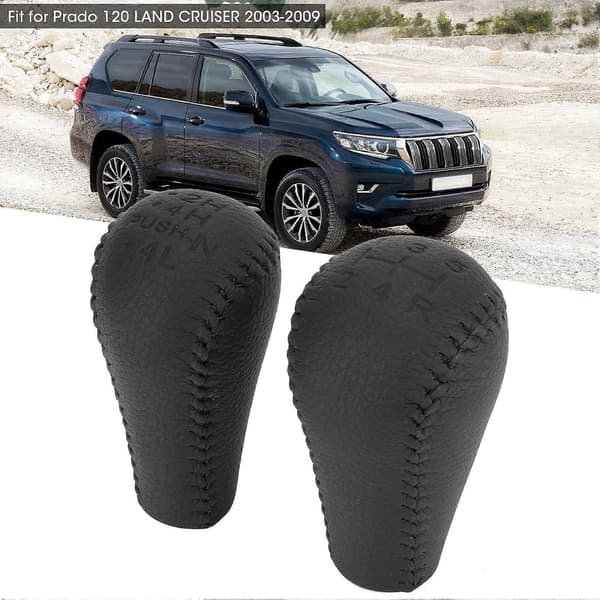 Bil Girspak Girknott Kulehode 5 Gir Passer for Prado 120 LAND CRUISER 2003-2009 Svart