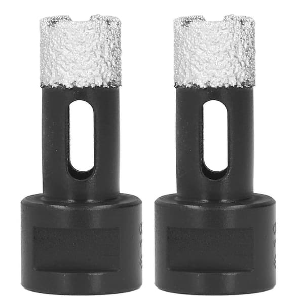 2 stk. M14 Marmoråpner 18 mm Robust Hurtig Bærbar Bor for Marmor Granitt