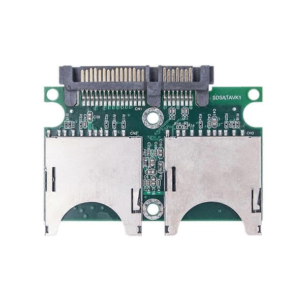 Dual SD til SATA Konverter Industriel-Grade SD til SATA Adapterkort 15PIN+7PIN SD til Seriel Adapterkort
