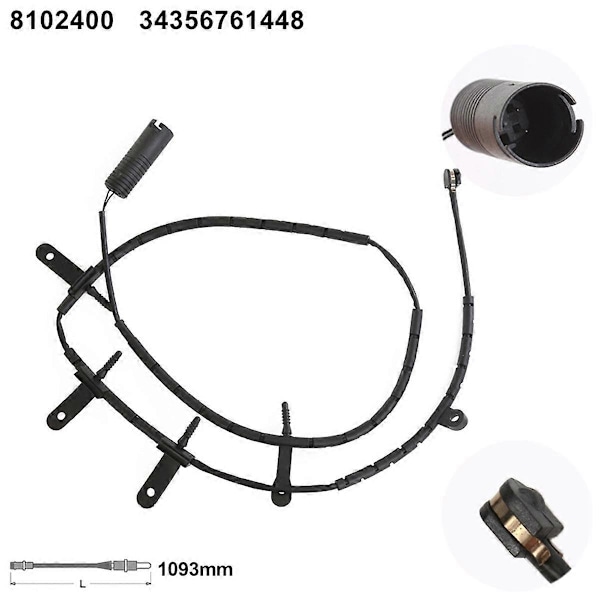 Bil Bagaksel Bremse Sensor Bremseklods Slid Sensor Bremse Sensorledning 34356761448 35356778157 til MINI R52