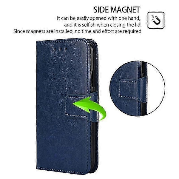 For Samsung Galaxy A15 4G/5G Lærveske Telefondeksel med Lommebokstativ P20211224630 Style A