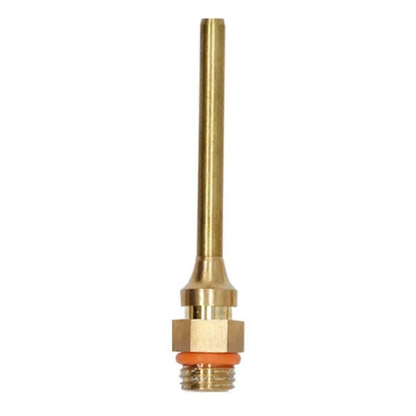 Smältlimmunstycke, litet hål, läckagesäkert munstycke, kopparmunstycke, tillbehör, munstycken, verktyg, 2,0 mm