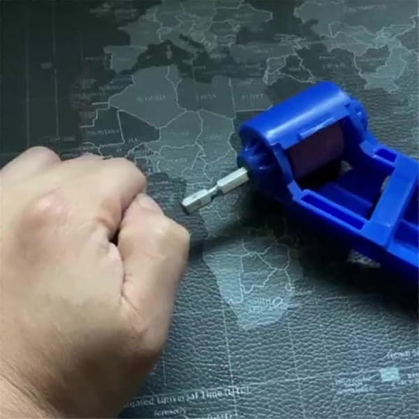 Bærbar Drillbitsliper Leveres med Slipeskive for Rask og Enkel Sliping, Holder Drillbits Skarpe