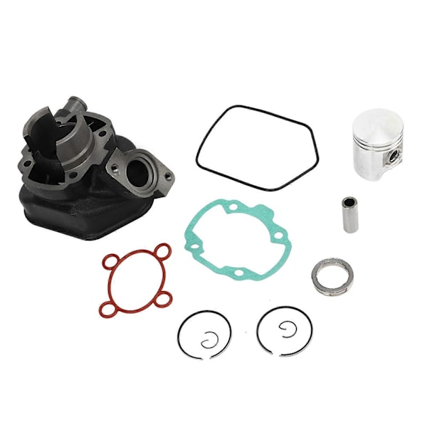 50cc Motor Kolv Cylinder Kit 40mm Diameter Packningsring Set Ersättning för Peugeot Speedfight 3/4 2-Takt
