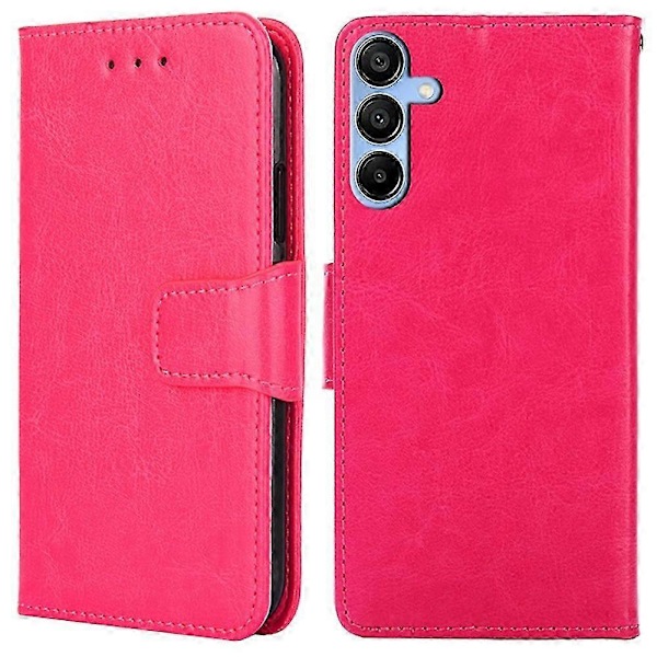För Samsung Galaxy A15 4G/5G Läderfodral Plånboksställ Telefonskal P20211224630 Style E