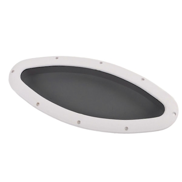 465x200mm Ovalt Portlight Fönster Anti UV Vattentät Marin Lucka Porthole för Yacht Båt Kabin Förråd Konferensrum