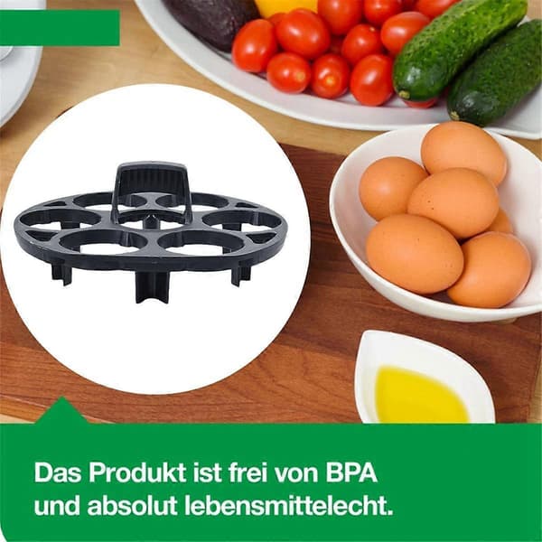 For TM5 TM6 TM31 Eggeholder Damp Egg Rack Multifunksjonell Eggestativ Kjøkkenredskaper