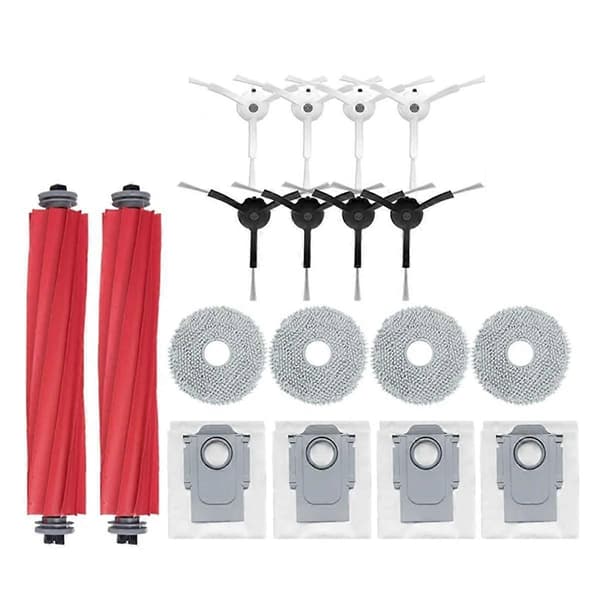 Til Q / P10 A7400RR Robotstøvsugere Hovedsidebørste Moppeklude Støvpose Reservedele