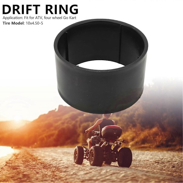 ATV Slitring Tålig Stöttålig Hög Hållfasthet Slitstark Svart Passar Fyrhjuling Go Kart