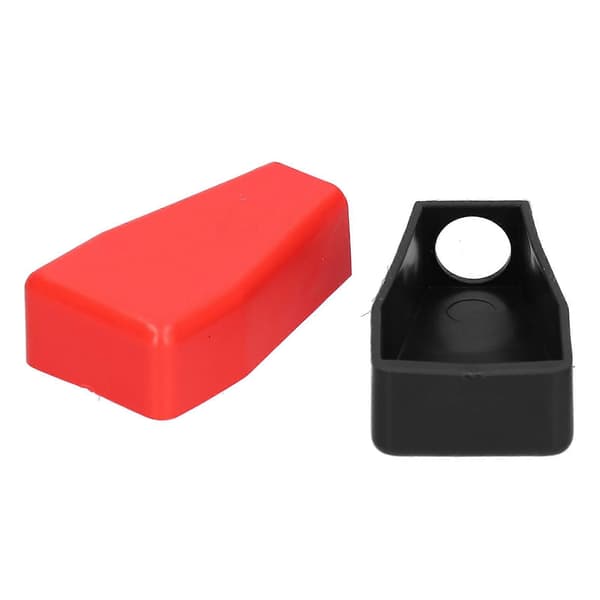 10 Set Batteripolskydd Gummi Flexibelt Lock för Toppstolpscellklämma