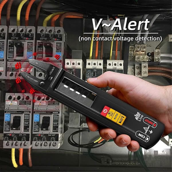 U0 Digital klemmetang Gaffel DC AC 100A Smart Amperemeter Tang TRMS Strøm Auto Multimeter Spenning Elektrisk Tester