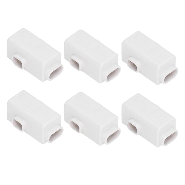6 st T-typ Splitterblock 3-vägs Inline Kopplingsdosa Hög Effekt ZKT1 400V 60A