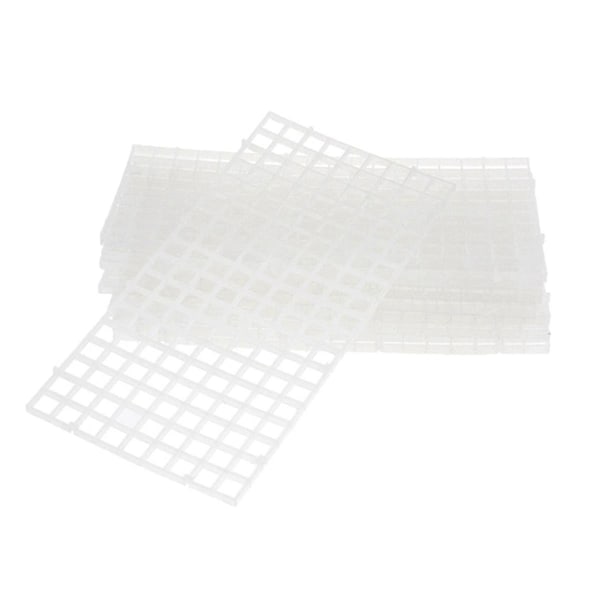 10 stk. Akvarium Fisketank Isolationsplade Divider Filter Partition Board Net Plastik Separations Divider Board