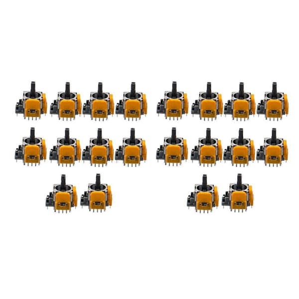 20 st Hall Elektromagnetiska Högprecisions Justerbara Joysticks för Joysticks