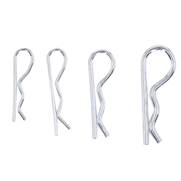 150 st Fjädersprint Sortimentsset Galvaniserat Stål R-formade Dragkroksstift Fästelement
