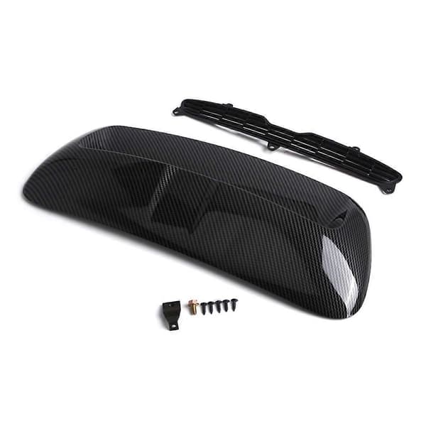 Karbonfiberstil for S R55 R56 R57 R58 2007-2013 Luftinntaksventilhette for panser