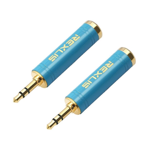 REXLIS Jack 3.5 - 6.35 Mikrofoni Audiopistoke Vahvistimelle Kaiutin AUX-kaapeli 3.5 mm Jack - 6.35 mm Sähkökitarasovitin