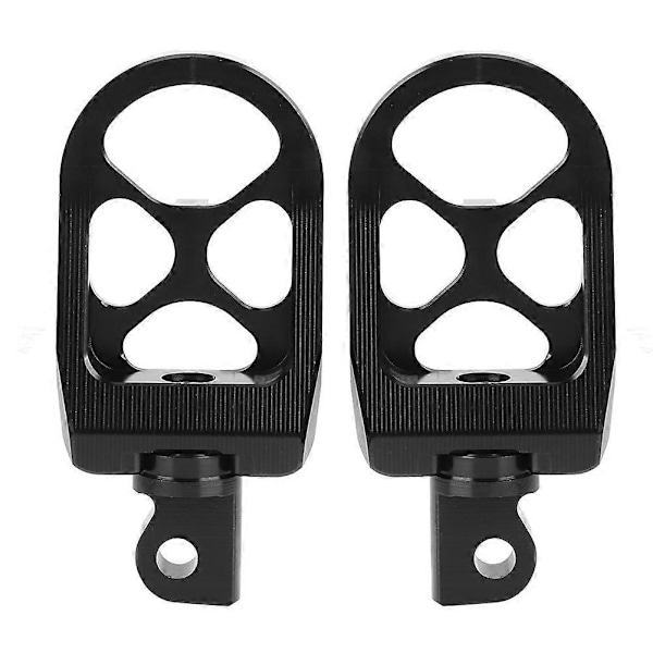 Universelle Motorcykel Brede Fodstøtter Pedal Aluminium Sort Fodstøtter Passer til 883 2009-2017