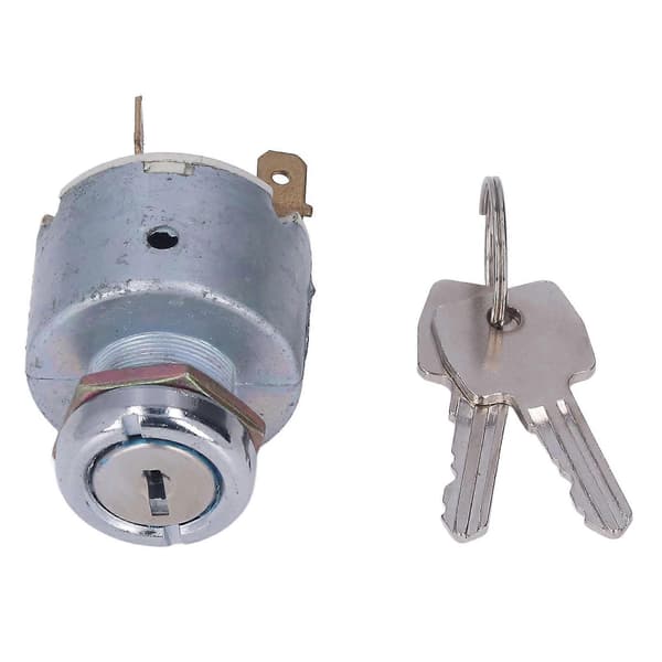 Tændingslås Universal Starter 3 Terminal 3 Positioner med 2 stk. Nøgle DC 12V til Bil Lastbil