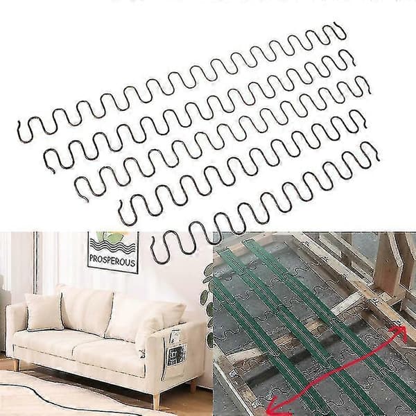 Erstatningsfjærer for sofastol, møbelfjær med klips, 45cm 50cm 60cm 65cm 70cm Lang Ressort Hardware
