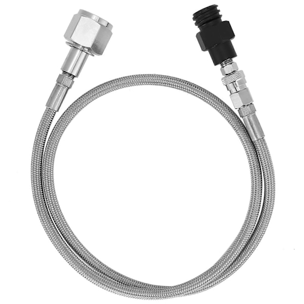 CGA320 1M Matalapaine Soodaletku Mustalla CO2-pullon Täyttöadapterilla TR21-4 Soodatarvikkeet