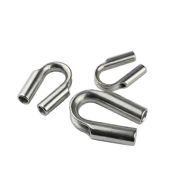 Rustfrit stål U-formet trådbeskyttere Wire Guard Guardian Loop Clasps s202412121319 6mm