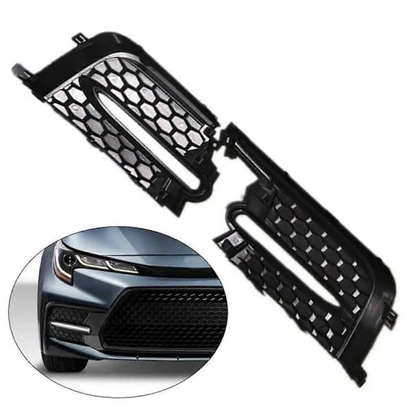 For Sedan SE XSE 4-dørs 2020 Front Tåkelysdeksler Bezel Tåkelys Grill