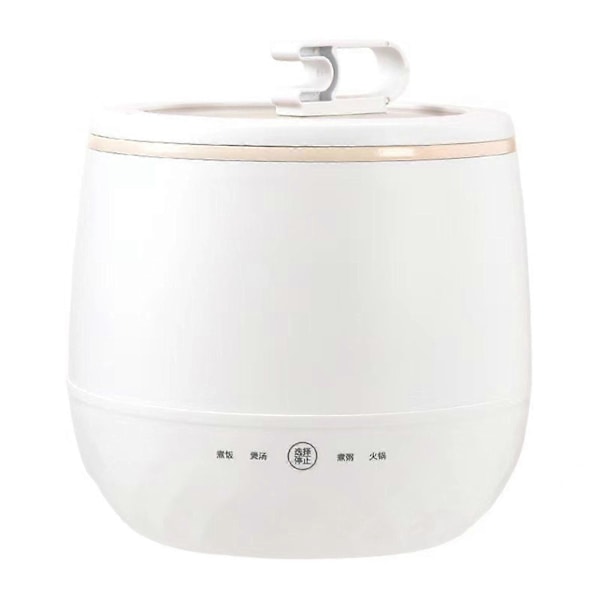 Mini Riskoker 1.8L Multifunksjonell Knappekontroll Nonstick Grøtkoker
