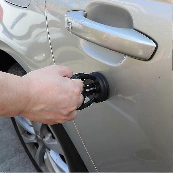 2st Sugkopp Dent Puller Handtag Lyftare Bil Dent Puller Borttagare För Bil Dent Reparation, Glas, Kakel, Spegel red