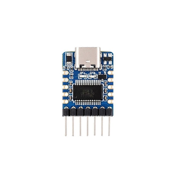 FT232 Sarjaliikennemoduuli USB - TTL UART TYPE-C Sarjaadapterimoduuli 3.3V/5V Taso Win7/8/10/11:lle