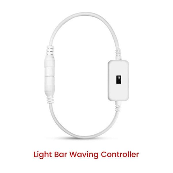 Strip Wave Controller Wave Gel Shell Switch 12-24V Multifunktionel Praktisk LED Strip Wave Intelligent Controller, B