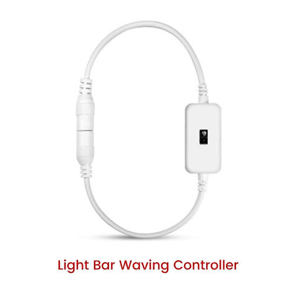 Strip Wave Controller Wave Gel Shell Switch 12-24V Multifunktionell Bekväm LED Strip Wave Intelligent Controller, B