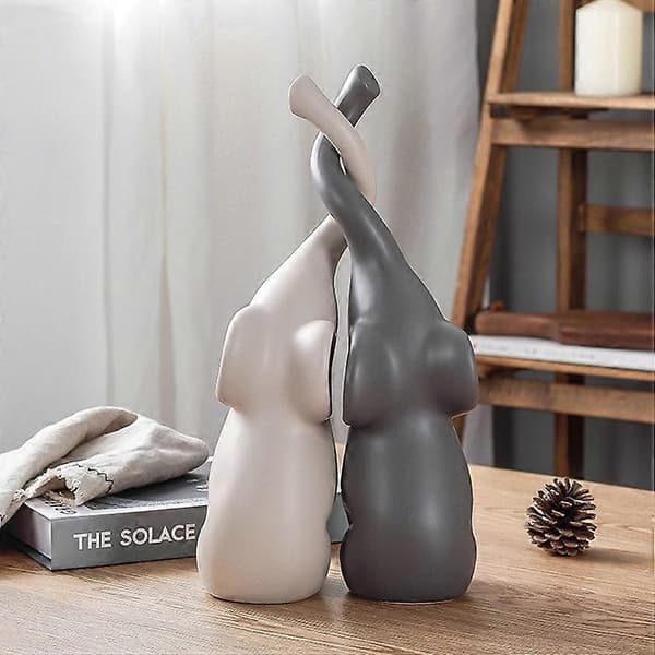 Norsuystävät - 2 kpl sarja - Korkeus: 11*15cm